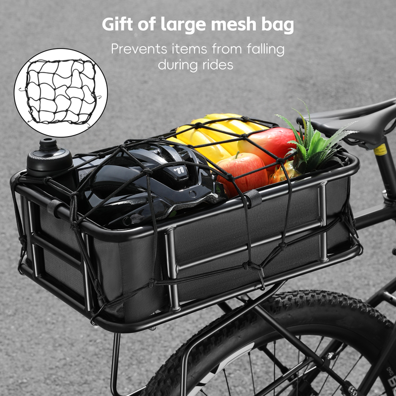 Large Capacity Bicycle Rear Ba - Cycling Commuting 评论和价格
