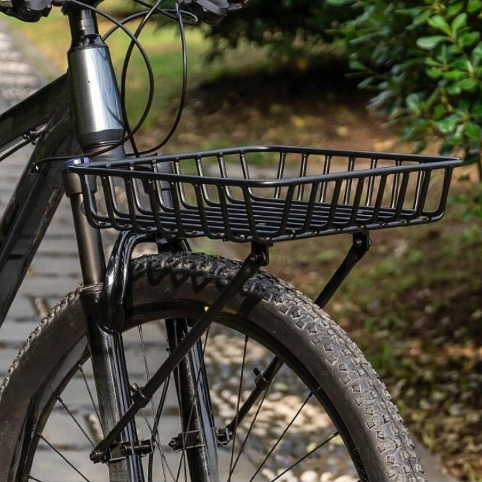 Aluminum Front Basket Lightwei - Cycling Commuting 评论和价格