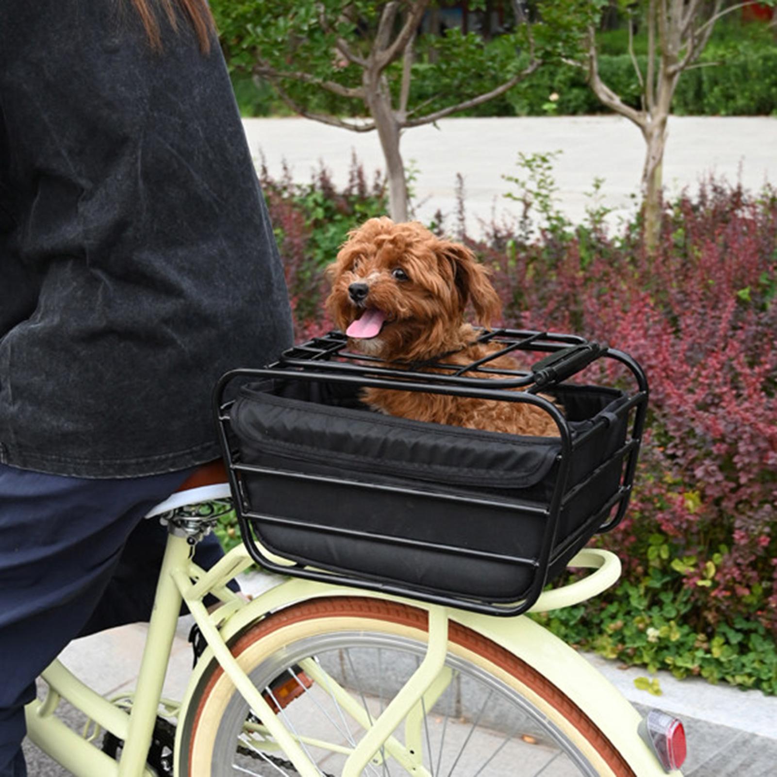 Bike Rear Basket Heavy Duty bi - Cycling Commuting 评论和价格