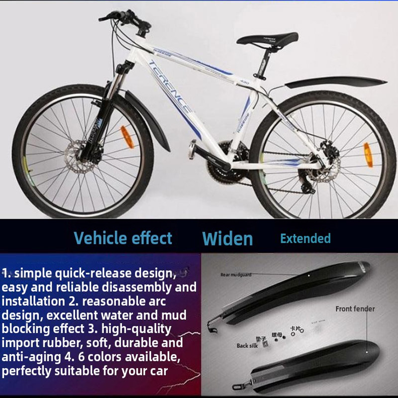 Bike Mudguard Set Quick Releas - Fender Mudguard Set 评论和价格